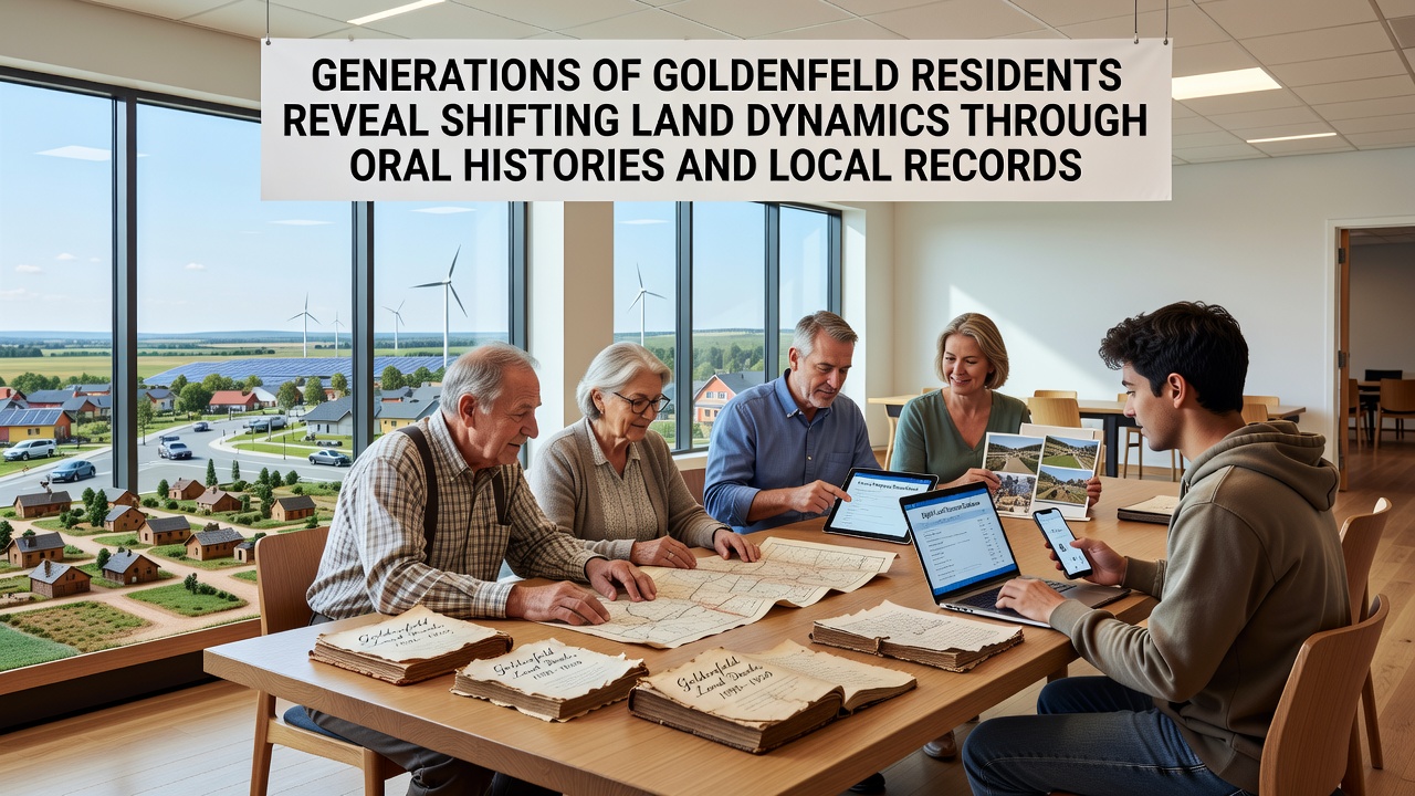 Land Dynamics in Goldenfeld: Insights from Oral Traditions and Historical Documents Across Multiple Generations